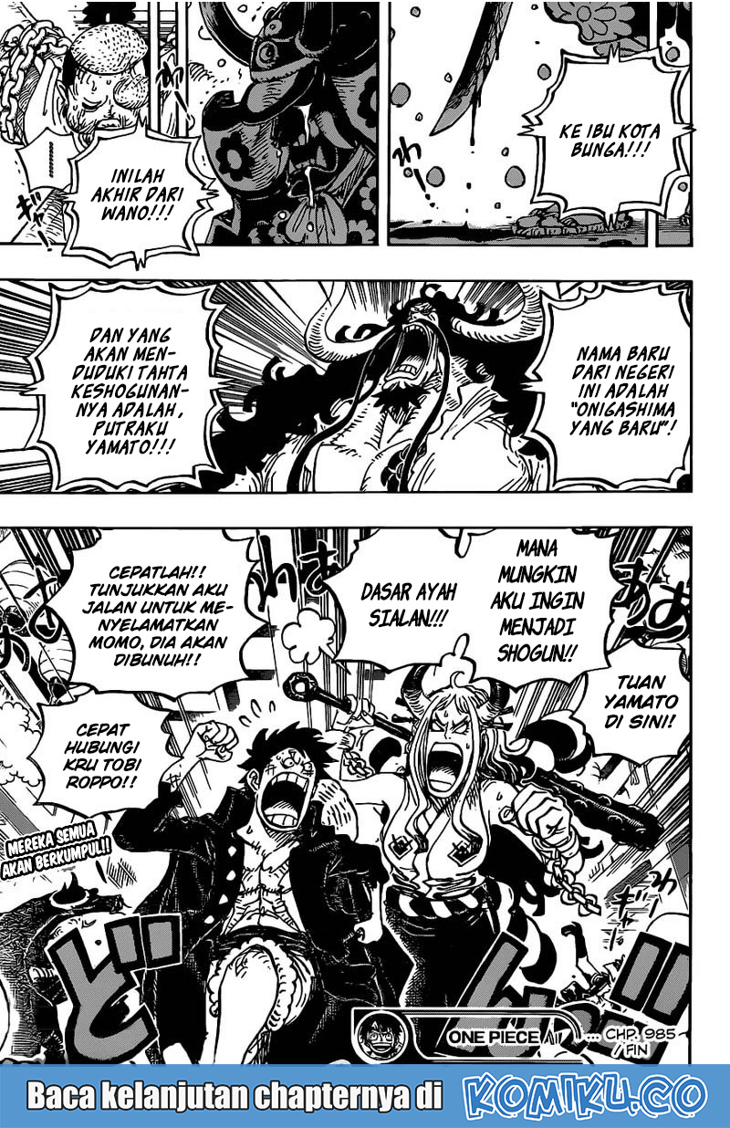 Chapter 985 - halaman 18